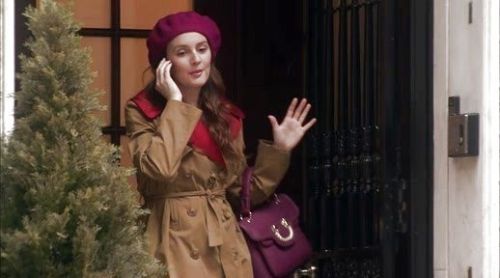 Blair Waldorf's Double Breasted Coat on Gossip Girl