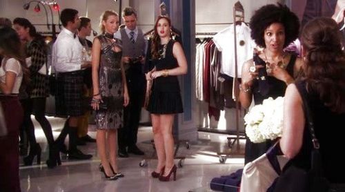 Blair Waldorf's Plaid Pleated Dress on Gossip Girl
