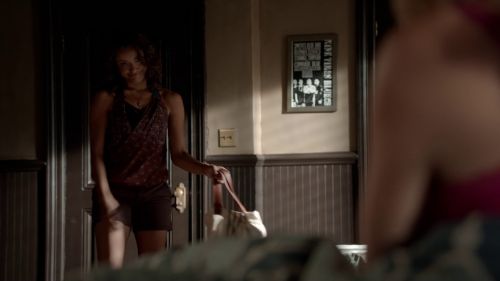 Bonnie Bennett's Lumi Twisted Tank Top on The Vampire Diaries