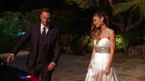 Britt's Cassandra Stone Strapless Gown on The Bachelorette 