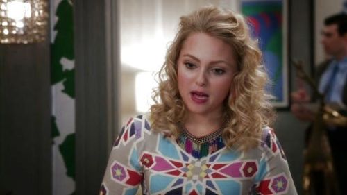 Carrie Bradshaw's Compass Print Shift Dress on The Carrie Diaries