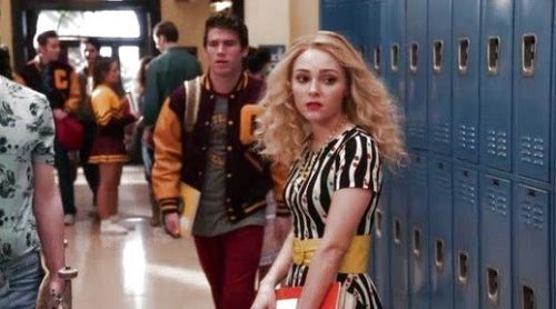 Carrie Bradshaw's CotDots - Gray/White (Cotton) from TheTieBar.com - Wear Your Good Tie Everyday on The Carrie Diaries