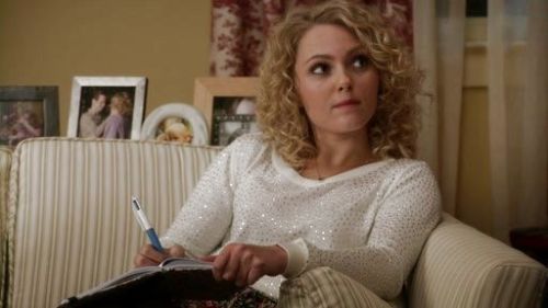 Carrie Bradshaw's Embellished Knit Sweater on The Carrie Diaries