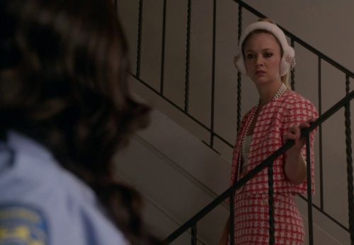 Chanel #3's Cotton Slim Skirt on Scream Queens