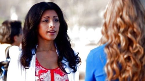 Divya Katdare's Embry Floral Silk Tank on Royal Pains