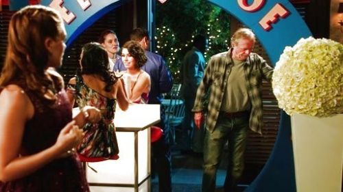Dr. Zoe Hart's Suede and Metallic Leather Sandals on Hart of Dixie