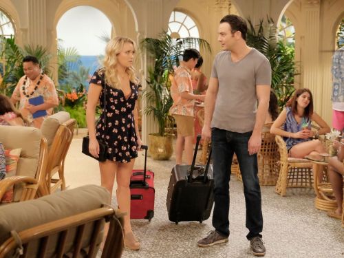 Gabi Diamond's Suede Slip On Wedges on Young & Hungry