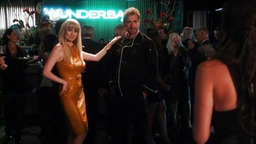 Greta Jager's Nectarine Belted Waist Leather Dress on Mistresses