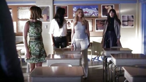 Hanna Marin's Ariana High-Low Sleeveless Top on Pretty Little Liars