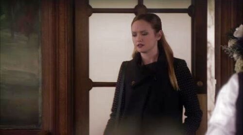 Ivy Dickens's Studded Sleeve Coat on Gossip Girl