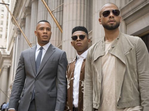 Jamal Lyon's Suede Moto Jacket on Empire