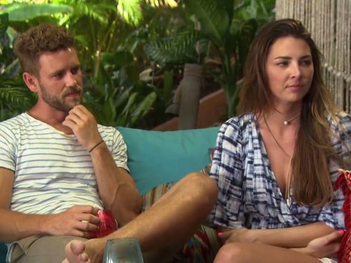Jennifer Saviano's Printed Romper on Bachelor in Paradise