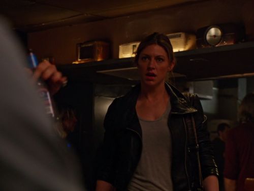 Joss Carver's Black Leather Jacket on Mistresses