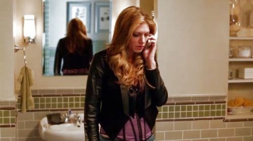 Joss Carver's Leather shawl collar leather jacket on Mistresses