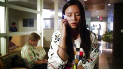 Julia's Grid Block Tee on Star Crossed