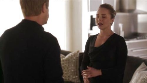 Juliette Barnes's Draped Combo Dress on Nashville