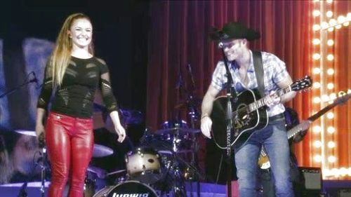Juliette Barnes's Mesh Body Top on Nashville