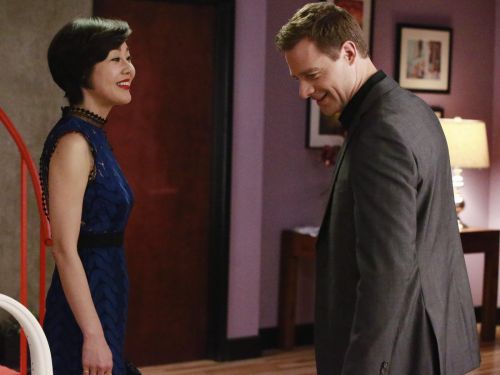 Karen Kim's Blue Lace Dress on Mistresses