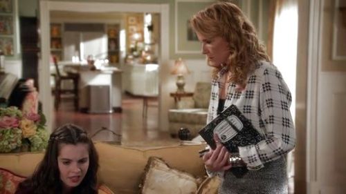 Kathryn Kennish's Check Grid Shirt on Switched At Birth