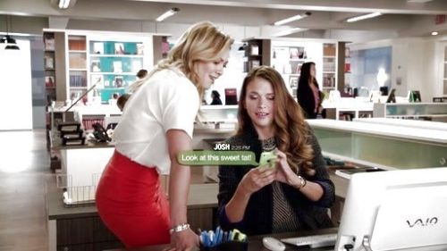 Kelsey Peters's Twist Skirt on Younger