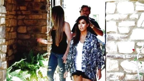 Kourtney Kardashian's Cobra Kimono on Keeping Up With The Kardashians