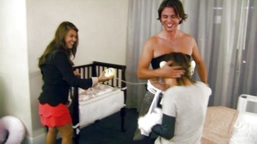 Kourtney Kardashian's Scallop Dress on Kourtney and Kim Take Miami