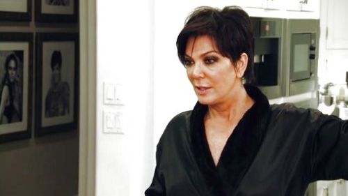 Kris Jenner's Seta Short Robe  at Nancy Meyer on Keeping Up With The Kardashians
