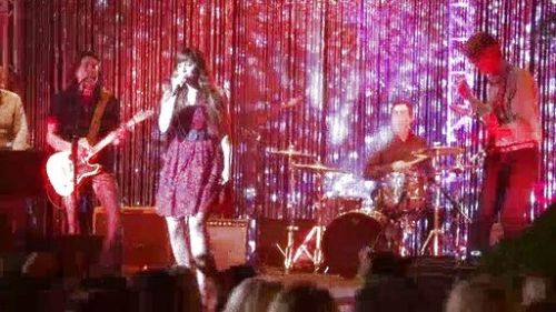 Layla Grant's Sia Poof Lace Dress on Nashville