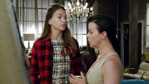 Liza Miller's Long Sleeve Printed Dress on Younger