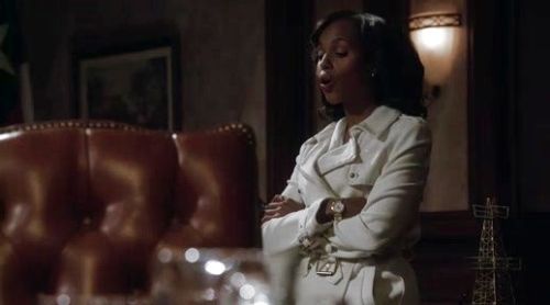 Olivia Pope's Beige Luther Trench Coat on Scandal