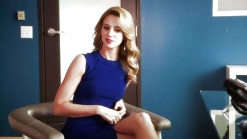 Petra Solano's Asymmetrical Ruched Stretch Jersey Dress on Jane the Virgin