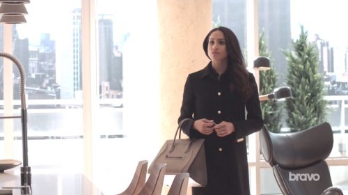 Rachel Zane's  Luggage Phantom Tote Bag Nude on Suits