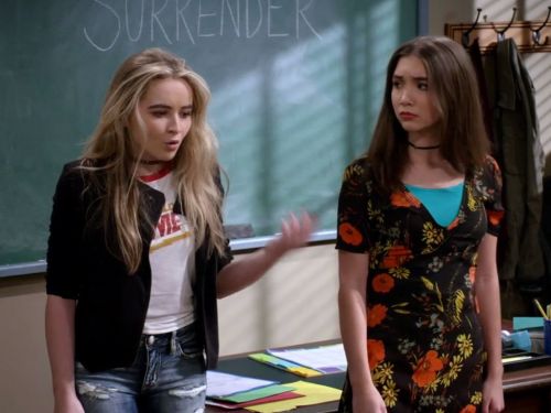 Riley Matthews's Glamorous Poppy Tea Dress on Girl Meets World