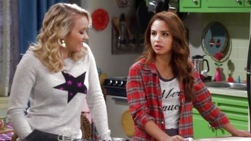Sofia Rodriguez's Merci Beaucoup Crop Top on Young & Hungry