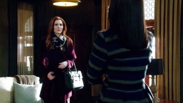 Abby Whelan's Belted Coat on Scandal