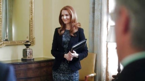 Abby Whelan's Chantal Dress on Scandal