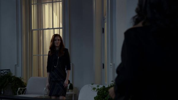 Abby Whelan's 'Delmira' Cotton Blend Sheath Dress on Scandal