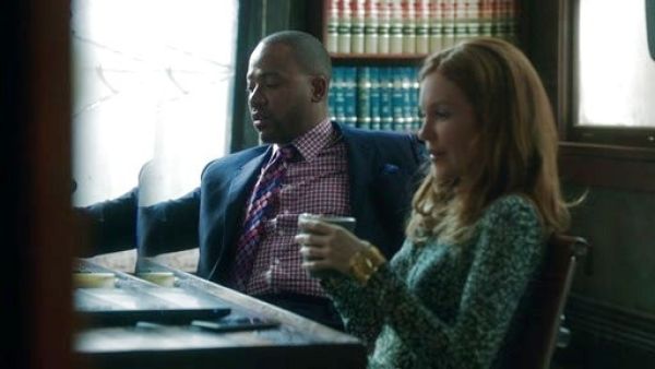 Abby Whelan's New Jeanne Two Dress on Scandal