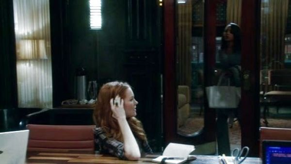 Abby Whelan's 'Reese' Silk Shirt on Scandal