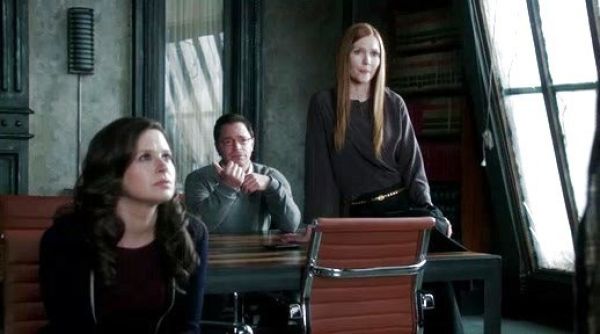 Abby Whelan's Silk Blouse in Elephant on Scandal