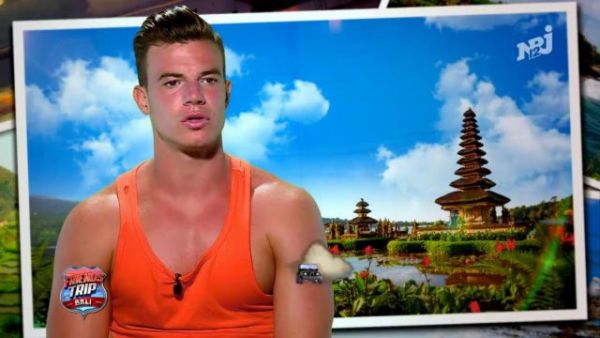 Adrien's Neon Orange Sports Top