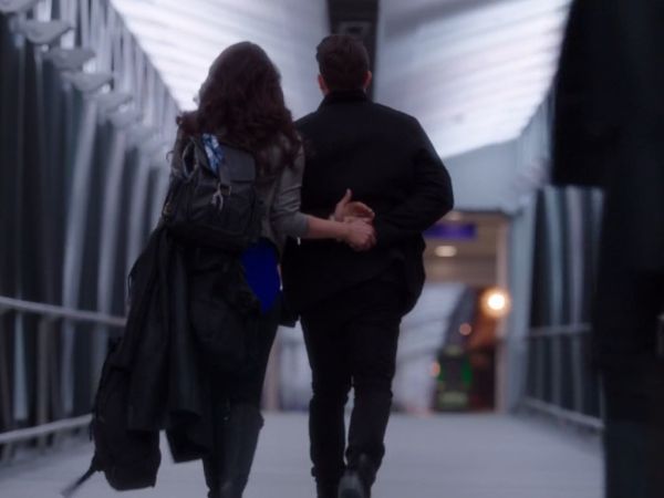 Alex Parrish's Black Suede Wedge Boots on Quantico