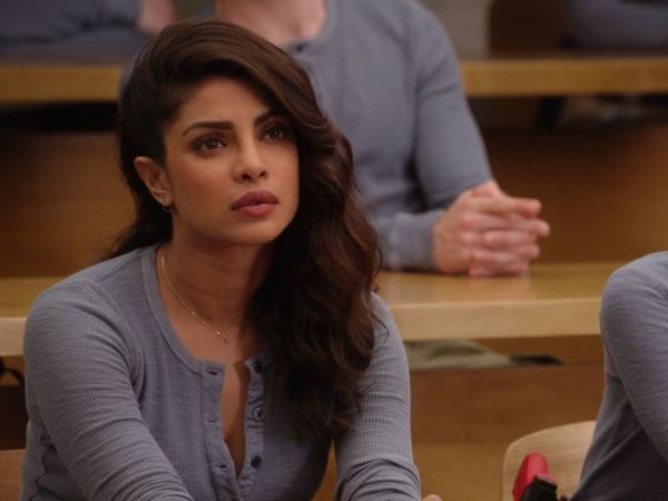 Alex Parrish's Long Sleeve Waffle Henley on Quantico