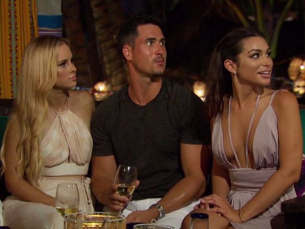 Amanda Stanton's Halter Two-Piece Maxi Dress on Bachelor in Paradise