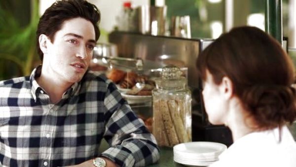 Andrew Lofland's Vintage oxford shirt in heather ash plaid on A to Z