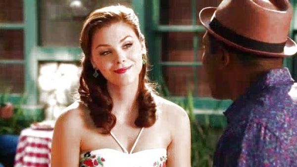 Annabeth Nass's Floristitched Midi Dress on Hart of Dixie