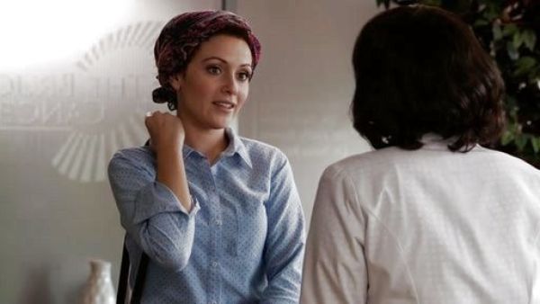 April Carver's Essential Polka Dot Oxford Shirt on Chasing Life