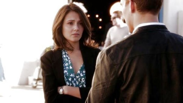 April Carver's Jersey Blazer on Chasing Life