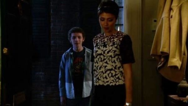 April Carver's Multicolor Flower Print Dress on Chasing Life