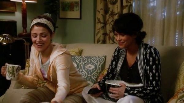 April Carver's The Skinny Striped Leggings in Granny Stripe on Chasing Life